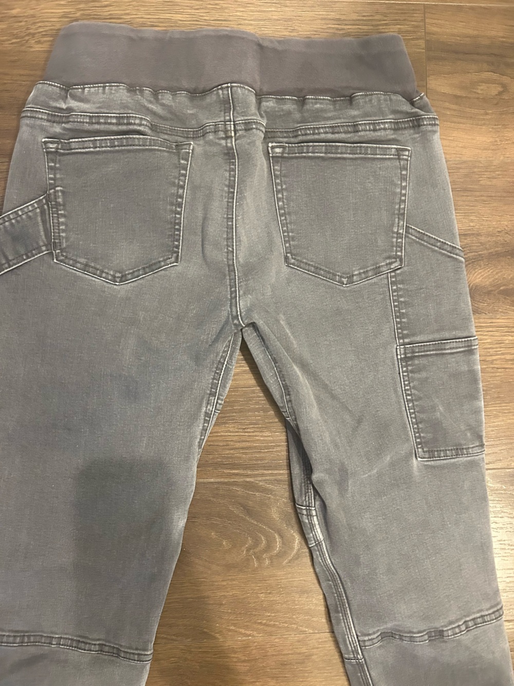 Dovetail Workwear Christa X Utility Work Pants Women’s 10/12 Gray Skinny -comfy! - Picture 6 of 7